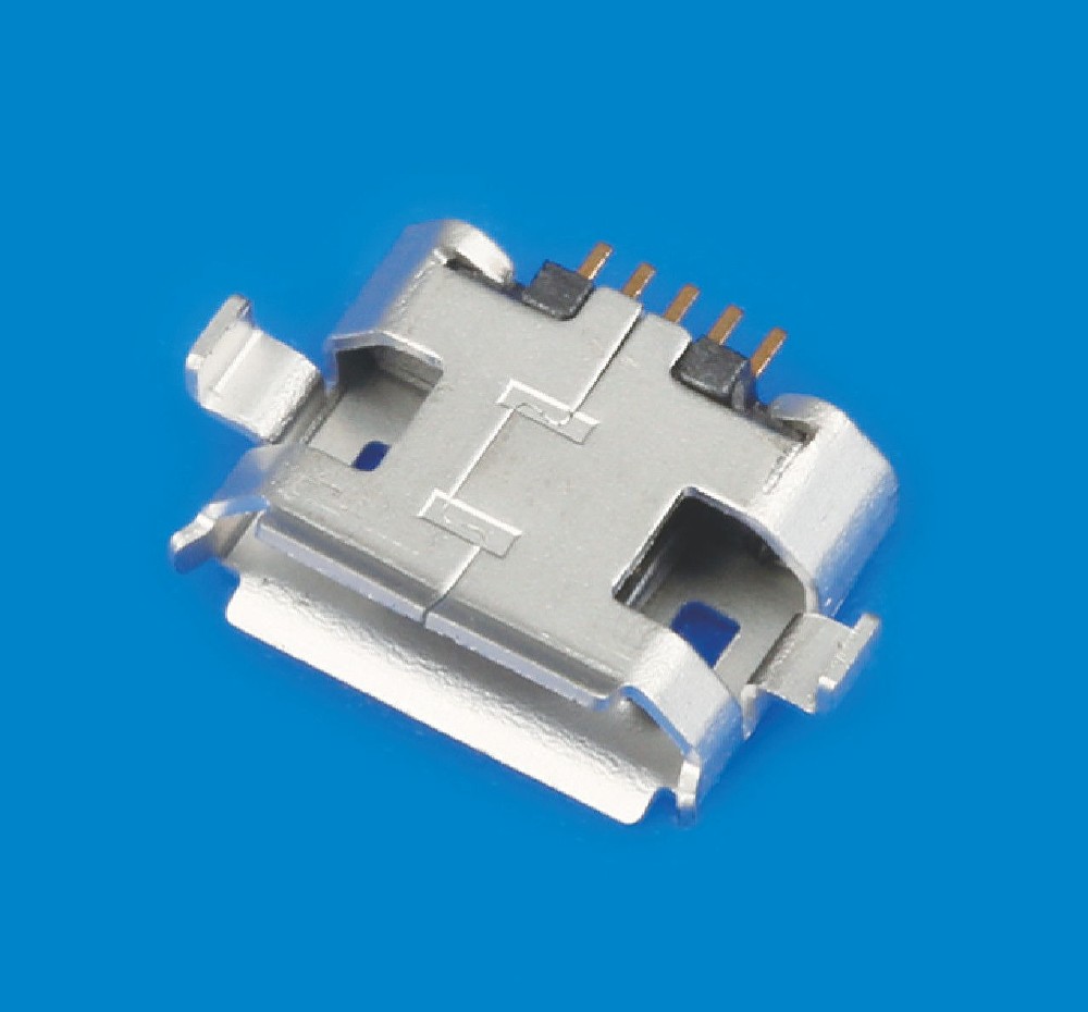 Micro 沉板1.0 2插腳卷邊